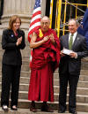 Maura Moynihan, HH Dalai Lama, Mayor Mike Bloomberg